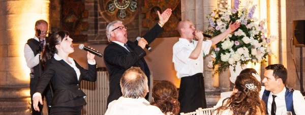Wedding Entertainment Singing Waiters Edinburgh