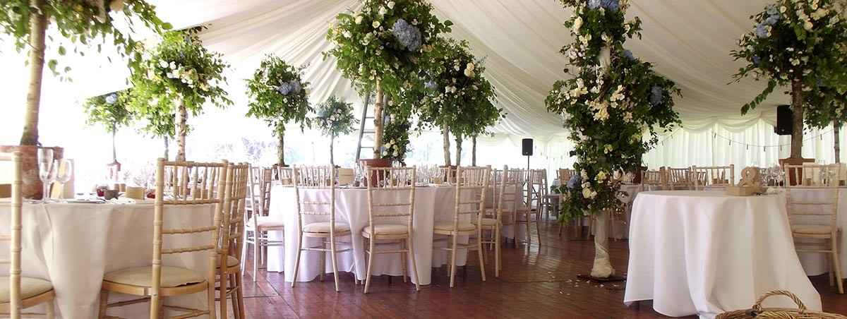 White Interior Wedding Marquee Heritage Portfolio