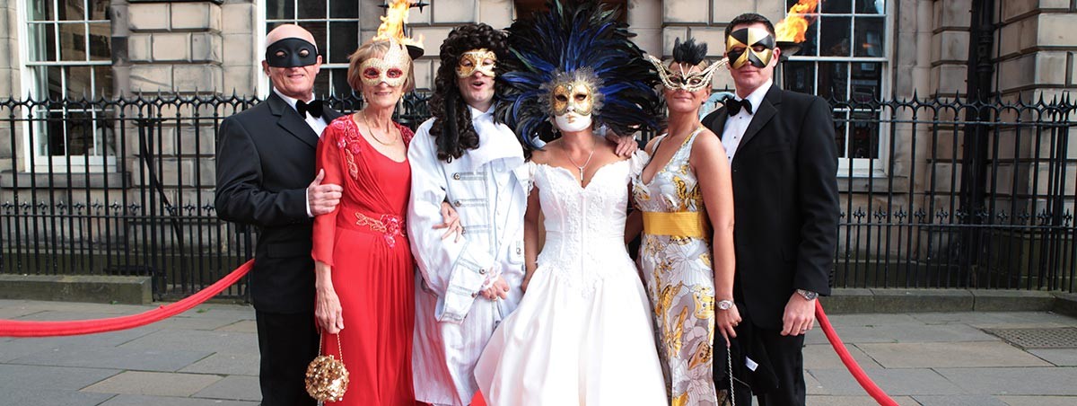 Signet Library masquerade ball venue edinburgh