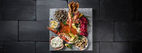 Scottish Seafood Slate by Heritage Portfolio