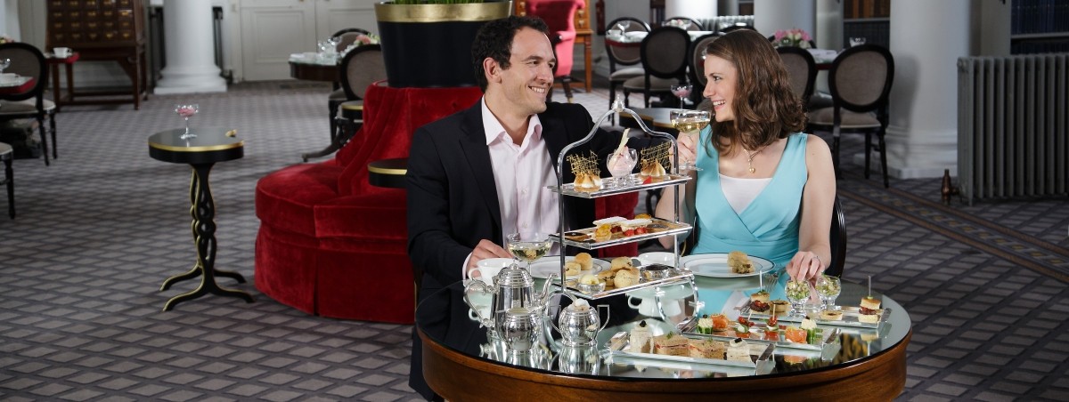 Afternoon Tea,Colonnades at the Signet Library, Edinburgh