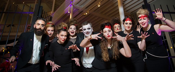 Cirque du Soleil themed showcase event at the National Museum of Scotland 