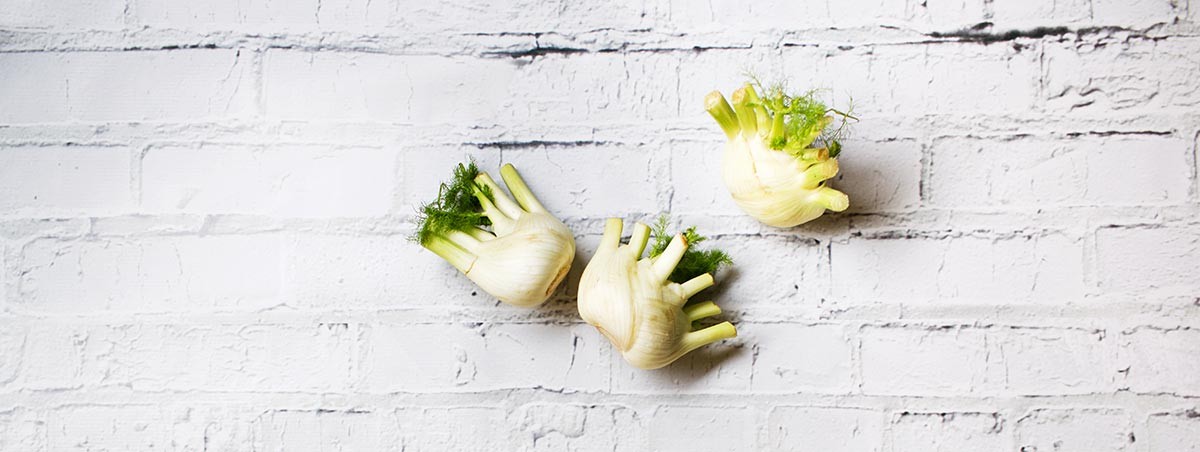 Fennel bulbs carefully sourced seasonal ingredients