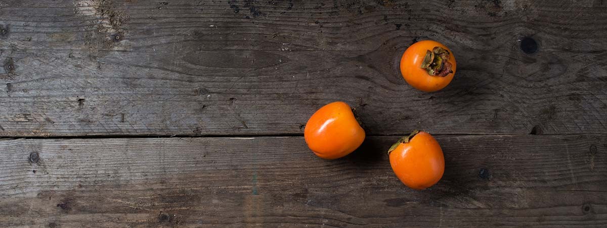 persimmon seasonal fruit ingredients