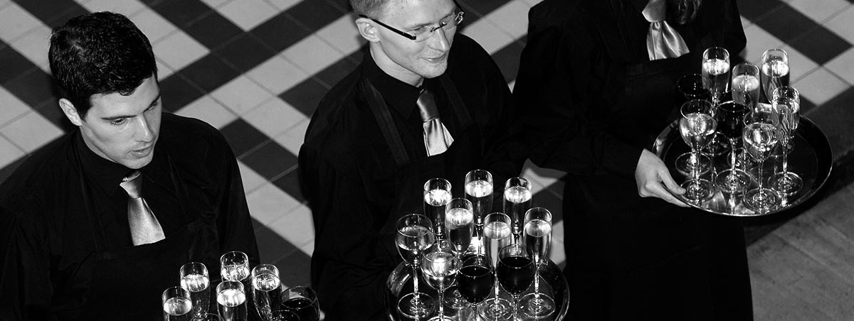 Heritage Portfolio professional drinks service staff