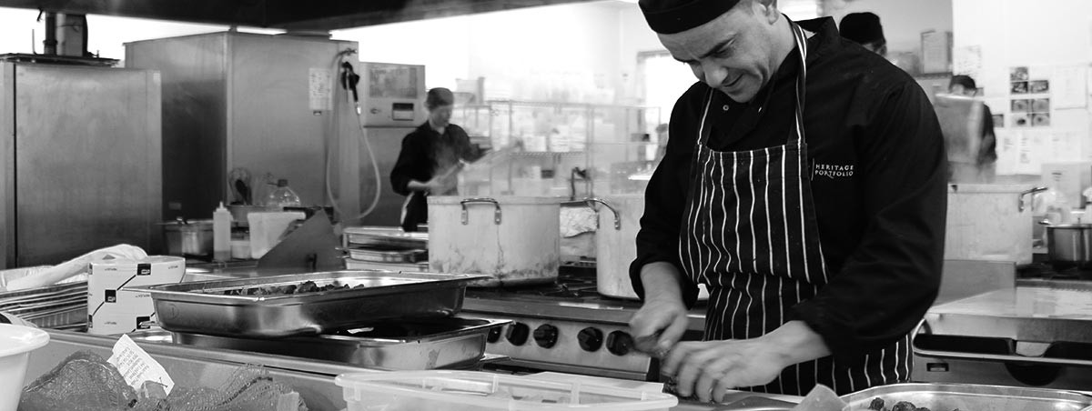 Chefs using freshest of ingredients