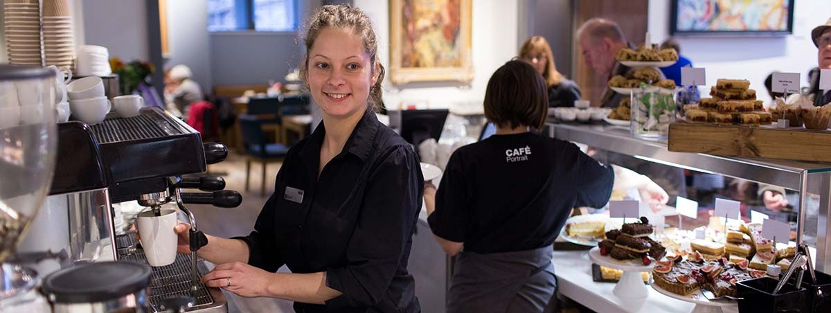 Cafe Portrait at the Scottish National Portrait Gallery 