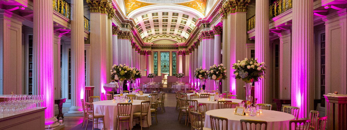 Exclusive Wedding Venue in Edinburgh - the Signet Library