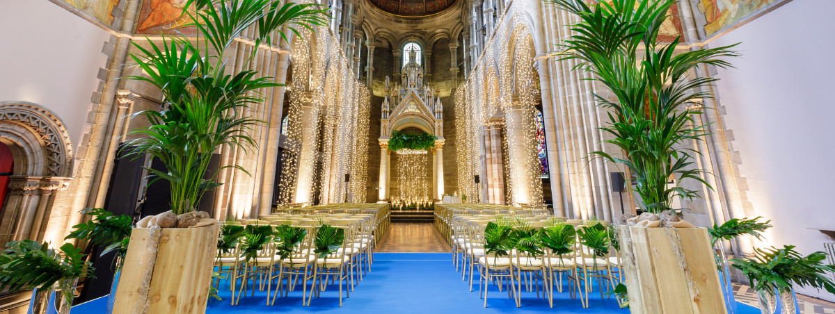 Carribean themed wedding - Mansfield Traquair in Edinburgh