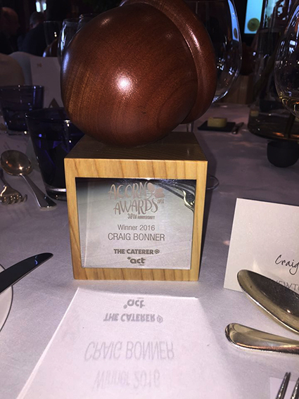 Craig Bonner - Acorn Award 2016 Winner