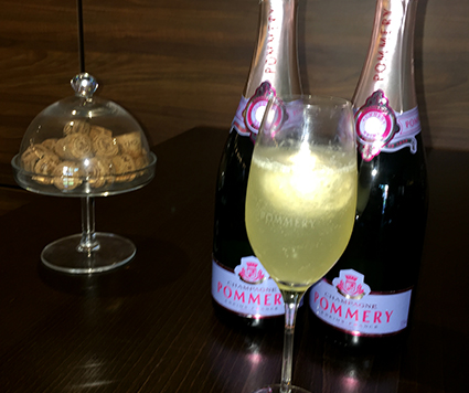 Tangerine Champagne Sorbet
