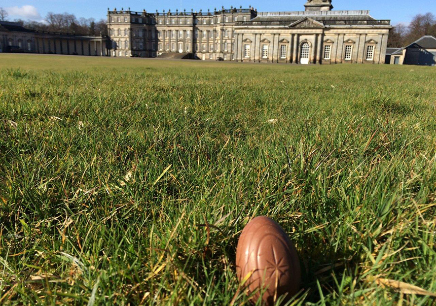 Jester the Egg at Hopetoun House 