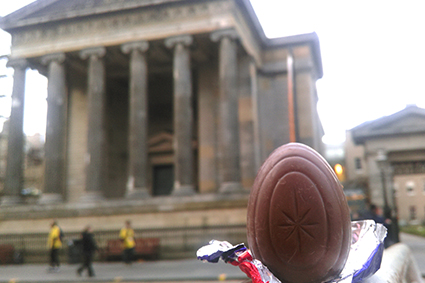 Jester the Egg at the Royal College of Surgeons