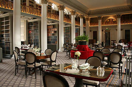 Colonnades at the Signet Library, Edinburgh