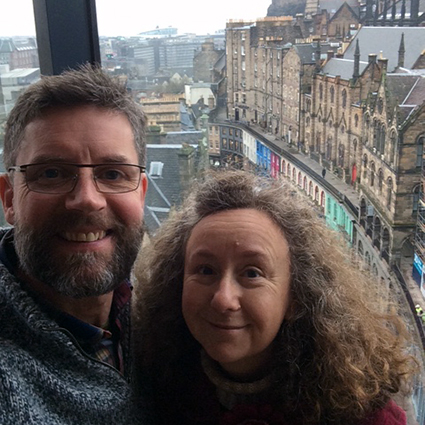 Heritage Portfolio competition winners enjoying their stay at the G&V Hotel on Royal Mile, Edinburgh 