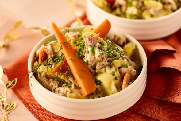 Ham Hough Pickled Carrot Bowl