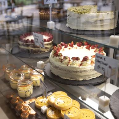 Cakes and Treats at the Terrace Cafe