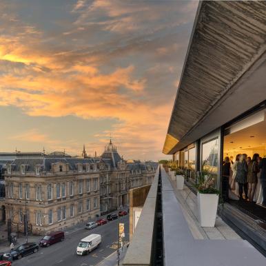 Outside image of The Grand Gallery at National Museum of Scotland's  