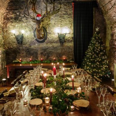 Dundas Castle at Christmas