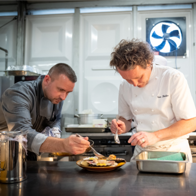 Chef Paul Hood & Chef Tom Kitchin