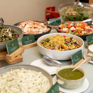 image of salad selection