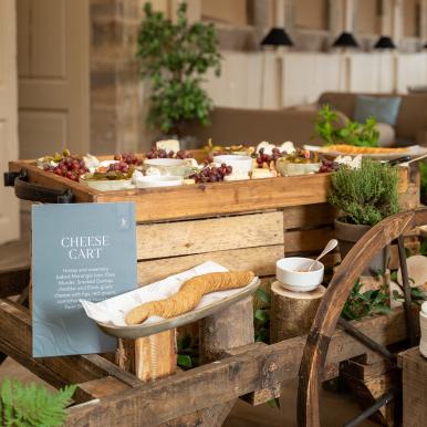 image of cheese cart
