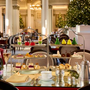 A festive afternoon tea