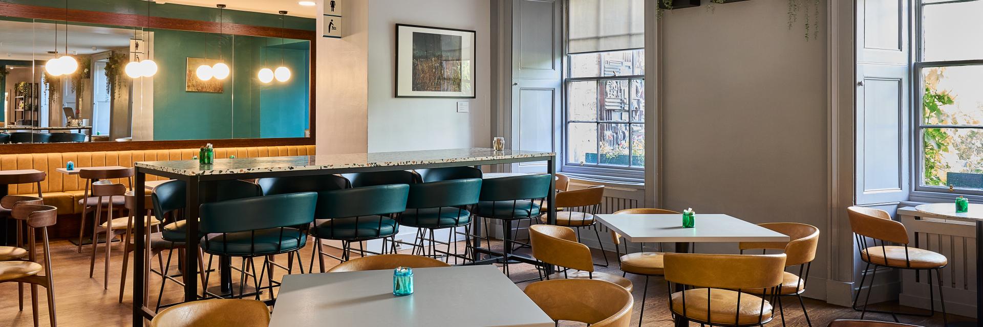 Cafe Modern One Edinburgh - Cafe interior